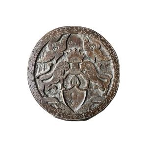 Printing Matrix – Heraldry – Folk Art – Xylography – Haute époque – Curiosity