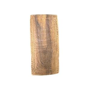 Carved Lacemaker's Folder, Lace Folder – “the Two Sunflowers” – Folk Art 