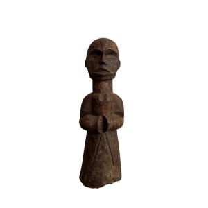 African Art, Primitive Art - Lobi Anthropomorphic Statue - Fetish, Curiosity - Primitive
