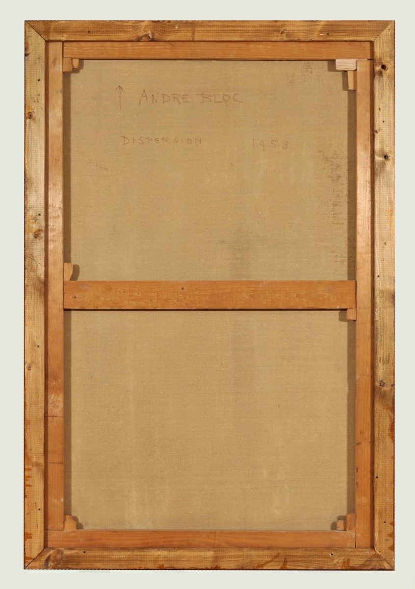André Bloc (Algeri, 1896 – Nuova Delhi, 1966). Dispersione, 1958-photo-2