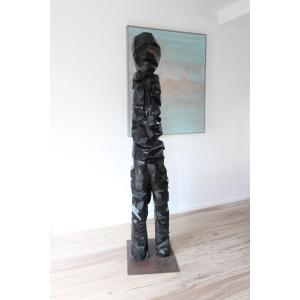 Cubist Totem Sculpture