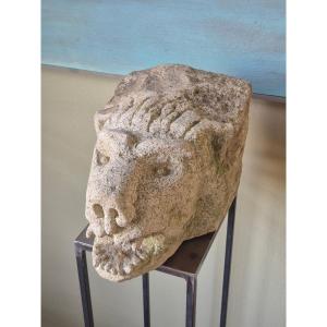 Antique Italian Gargoyle Fragment