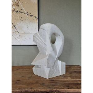 Abstract Sculpture By Joshu Genku (1947-2021)