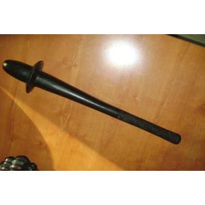 Phallic Head Case With Collar. Throwing Club. Fiji, Late 19th Century, Early 20th Century.