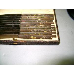 10 Kozuka. Samurai, Wakizashi., Catana.japan Late Edo Early Meiji.