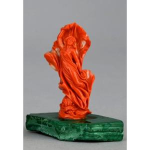 Coral Nymph. Amphitrite, Goddess Of The Sea.