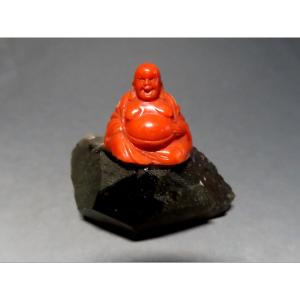 Red Coral Buddha. China 1920-30