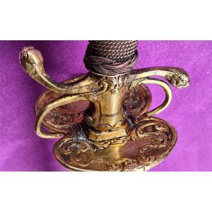 Luxury Sword Lxv, Decor Demons' Faces