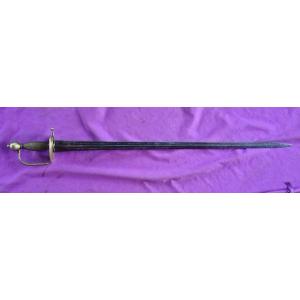 Pre-regulatory Stong Sword " Forte épée" Of The 1734 Model, Cavalry, Dragoons, France