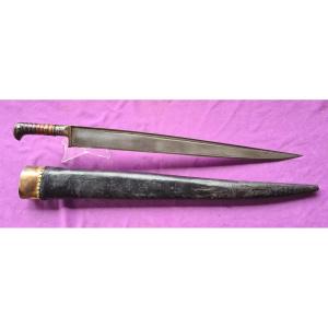 Large Khyber Afghan Cutlass, Known As Salawar Yatagan