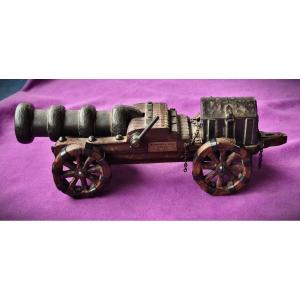 Model Of A Bombard On A Carriage, 15th Century