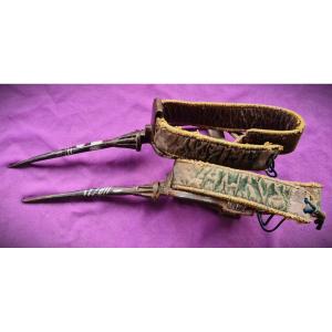 Pair Of Mamluk Spurs, Ottoman Empire, 17th-18th Century 