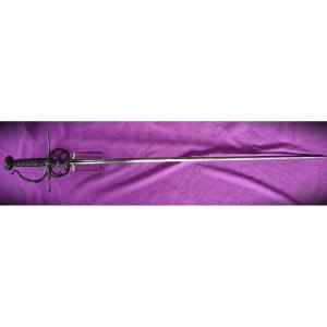 Pappenheim-style Rapier Signed Jacob Brach Germany Circa 1620