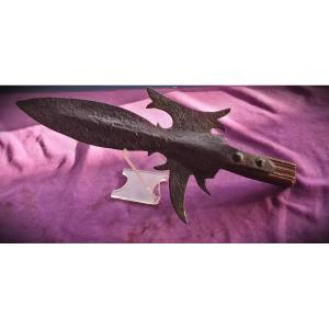 Heavy 15th-century War Halberd
