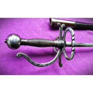 Esoteric Sword With Secret Society Motto
