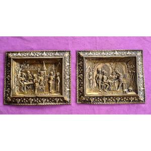 Diptych After Salvator Rosa 