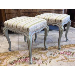 Pair Of 19th-century Venetian Stools