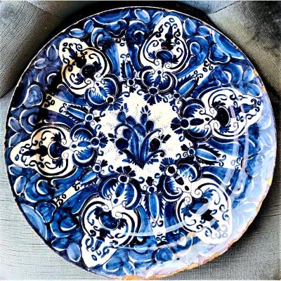 18th Century Delft Plate