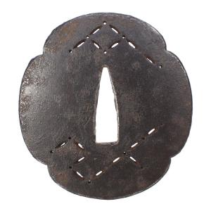 Tsuba Signed Masayuki Decorated With Constellations, Japan, Edo Era (1600-1868)