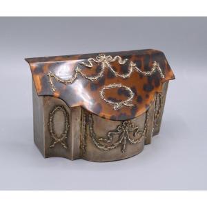 Silver Jewelry Box, England, 1900