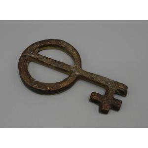 Pierre Székely, The Priest's Cross, Bronze Sculpture, Nouvelles Images, 1960