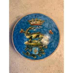 Enameled Ceramic Candy Box By Gaston Bruneau-balon, Early 20th Century