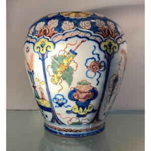 18th Century Delftware Ginger Jar By Albertus Kiel