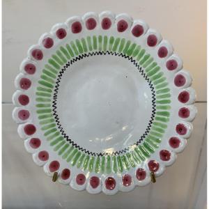 Small Ceramic Plate By La Poterie De Sophie, Paris, 1950s