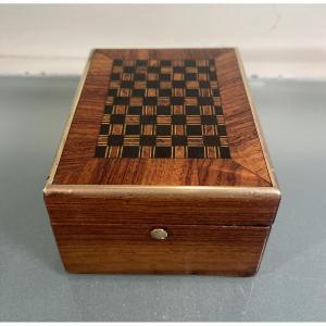 Marquetry Watch Box, Napoleon III Era