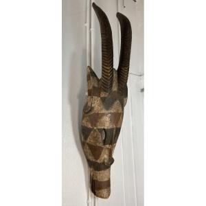 Large Zoomorphic African Mask From Burkina Faso, 1960s/70s