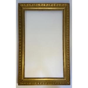 Large Empire Period Gilded Stucco And Wood Frame