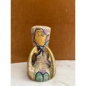 Small Amphora Vase, Earthenware, Austria, 1910s