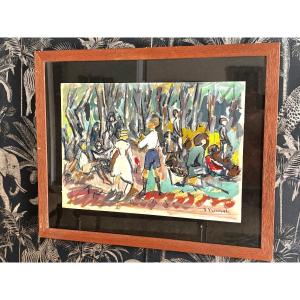 Blind Man's Buff By Pierre Pruvost 1952