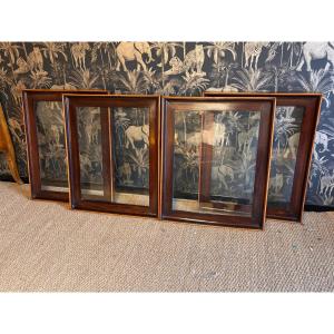 Set Of Rosewood Frames From The Restoration Period, Charles X