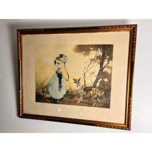 Art Deco Lithograph James Hardy 1930