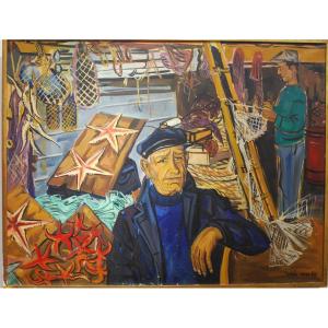 Oil On Canvas By Renée Aspe