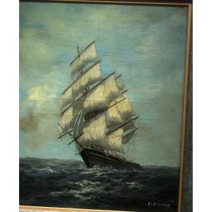 Painting By Frank Harmon Myers