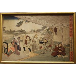 Pair Of Prints Hiroshige