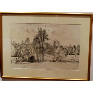 Ink Drawing By Mario Cavaglieri