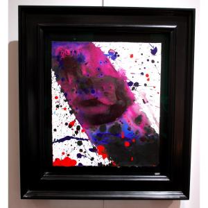 Acrylic On Paper By Sam Francis