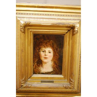 Portrait Of Woman By Fritz Rojka