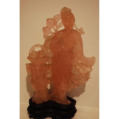 Young Woman Rose Quartz China