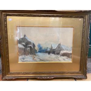 Watercolor, Autoouillet By Frank Boggs