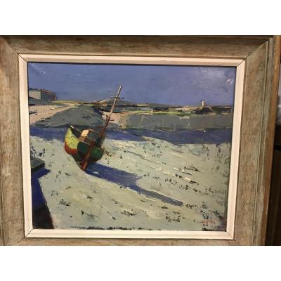 Low Tide By Berthier