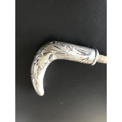Silver Cane Knob