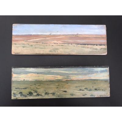 Two Landscapes Of North Africa