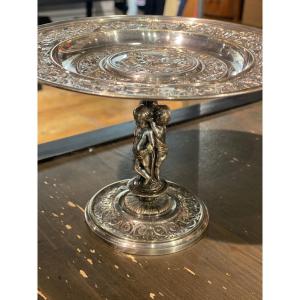 Cup, Silver Bronze Tray, Napoleon III