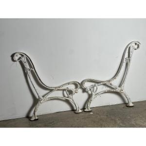 Pair Of Hector Guimard Bench Legs