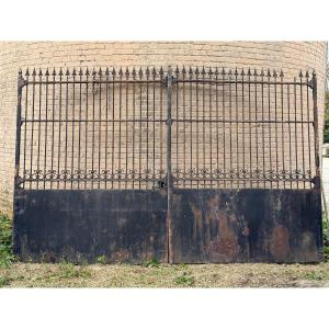 19th Century Wrought Iron Gate