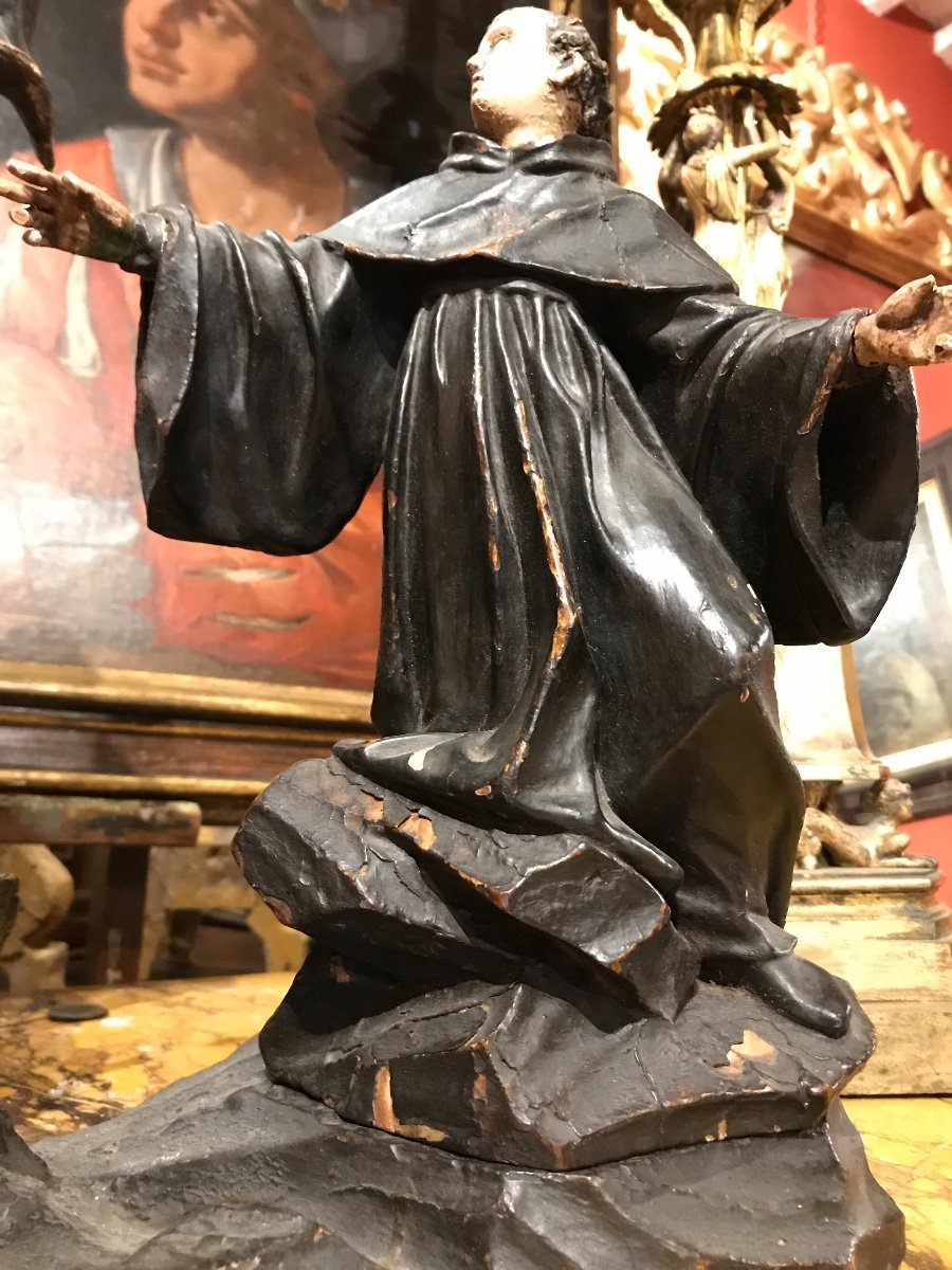 Groupe Sculptural Avec l'Ascension De La Madone. -photo-6